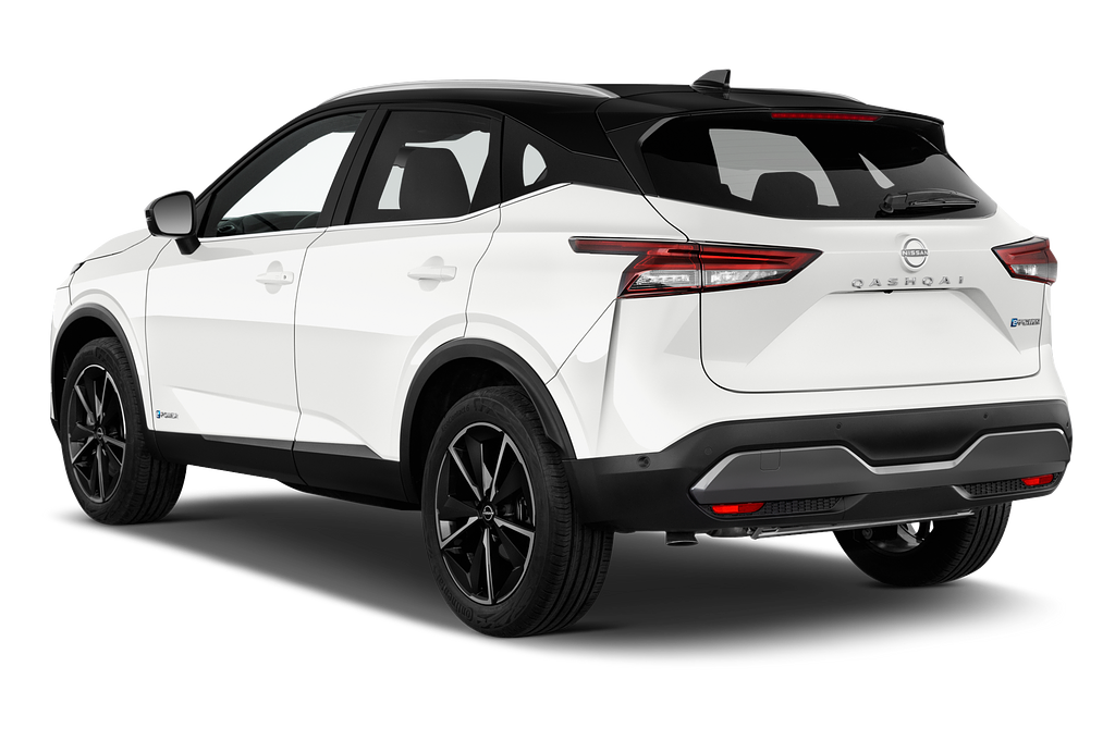 Nissan Qashqai (Baujahr 2022) EV N-Connecta 5 Türen seitlich hinten