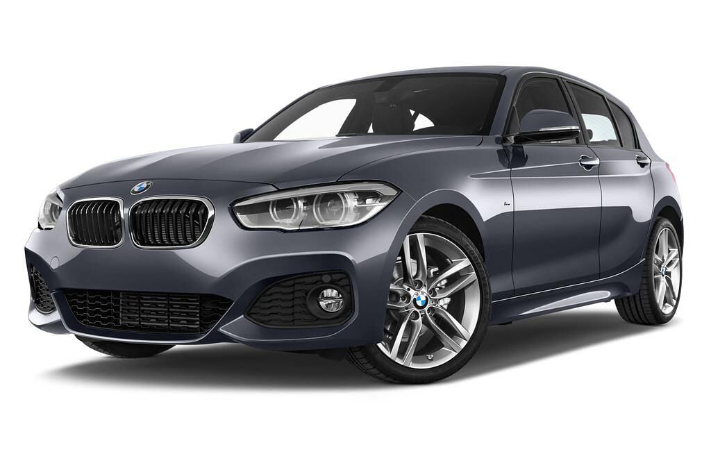 BMW 1 Series (Baujahr 2016) M Sport 5 Türen seitlich vorne mit Felge