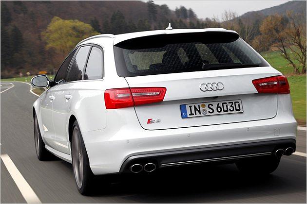 Bis zu 1.680 Liter Gepäck passen in den Audi S6 Avant