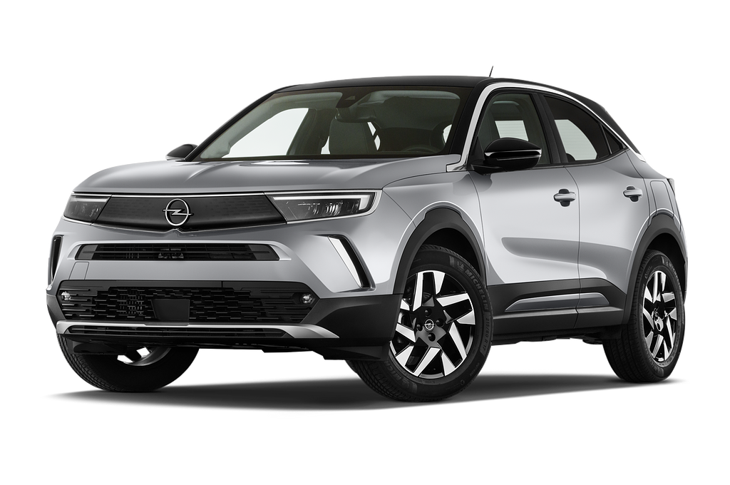 Opel Mokka (Baujahr 2021) Elegance 5 Türen seitlich vorne mit Felge