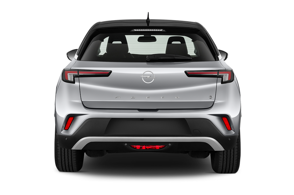 Opel Mokka Electric (Baujahr 2023) Elegance 5 Türen Heckansicht