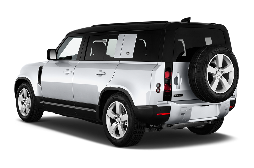 Land Rover Defender 110 (Baujahr 2020) First Edition 5 Türen seitlich hinten