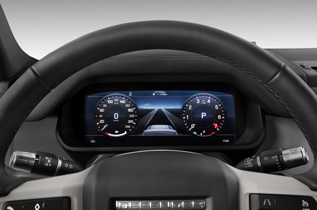 Land Rover Defender 110 (Baujahr 2020) First Edition 5 Türen Tacho und Fahrerinstrumente