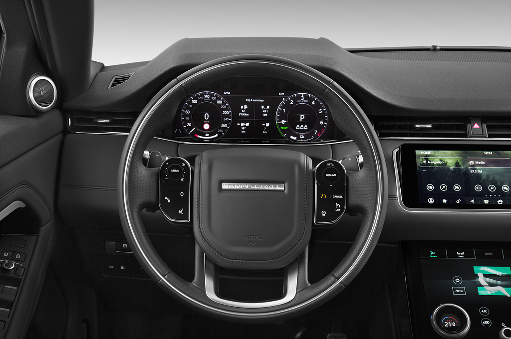 Land Rover Range Rover Evoque (Baujahr 2021) R Dynamic 5 Türen Lenkrad