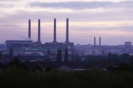 VW-Werk in Wolfsburg: Stahl steht am Anfang der Wertschöpfungskette