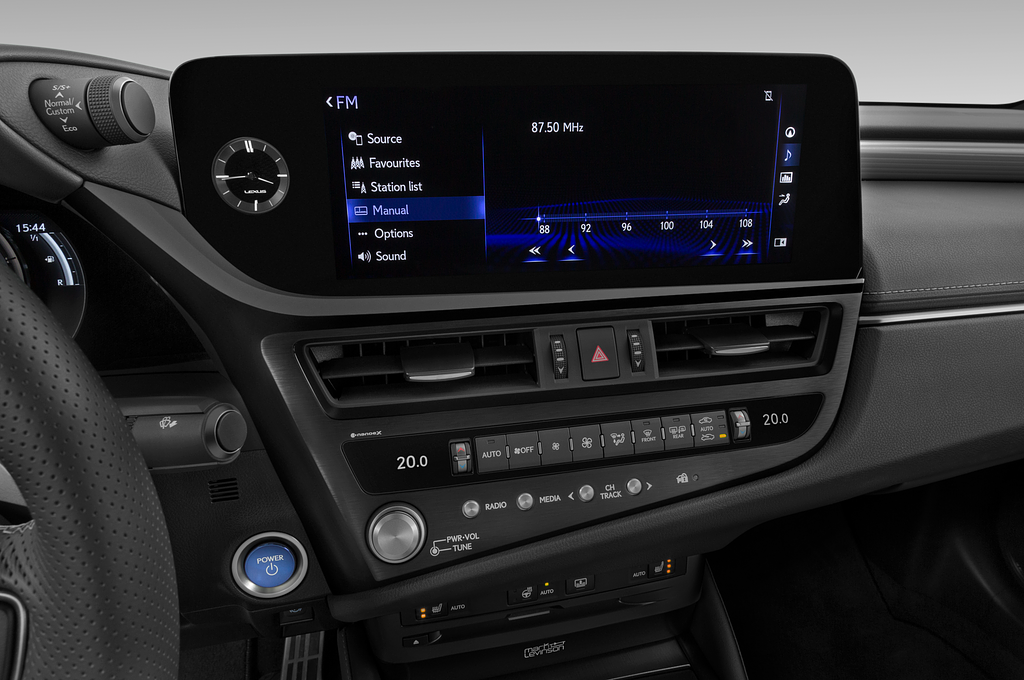 Lexus ES Hybride (Baujahr 2022) F SPORT Executive 4 Türen Radio und Infotainmentsystem