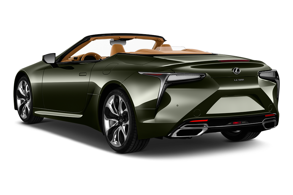 Lexus LC (Baujahr 2021) - 2 Türen seitlich hinten