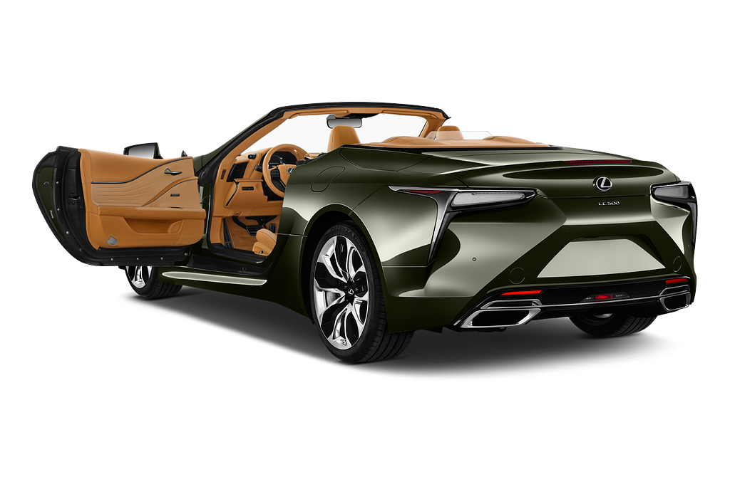 Lexus LC (Baujahr 2021) - 2 Türen Tür geöffnet