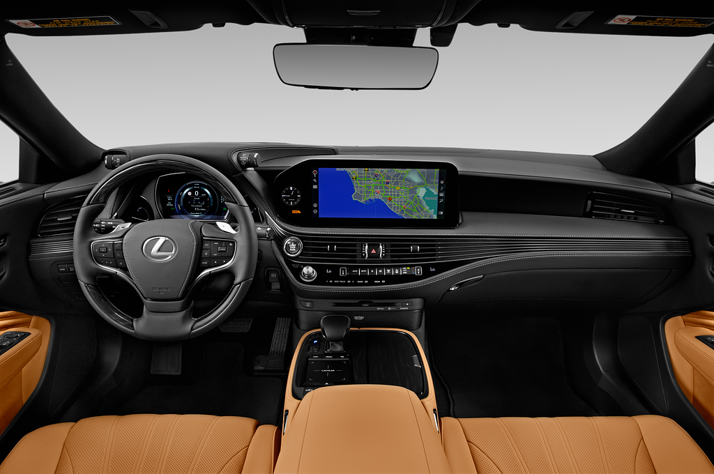 Lexus LS (Baujahr 2022) Base 500h 4 Türen Cockpit und Innenraum