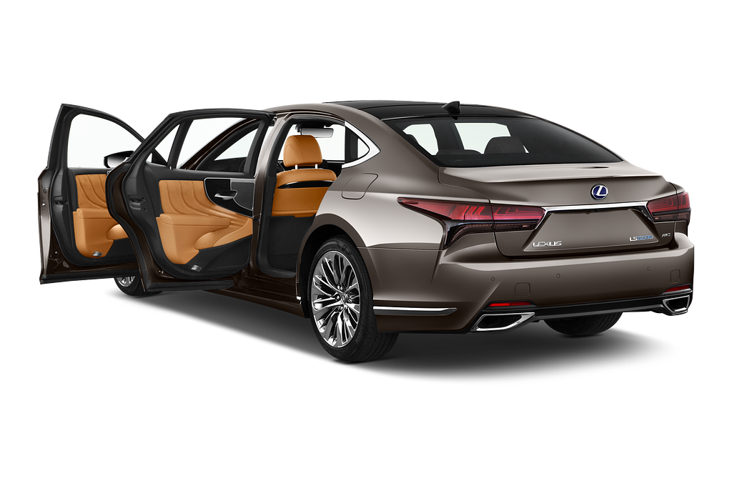 Lexus LS (Baujahr 2022) Base 500h 4 Türen Tür geöffnet