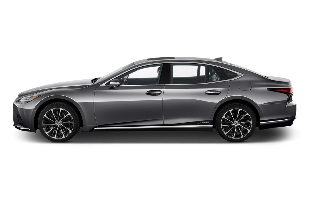 Lexus LS (Baujahr 2022) Executive Line 4 Türen Seitenansicht