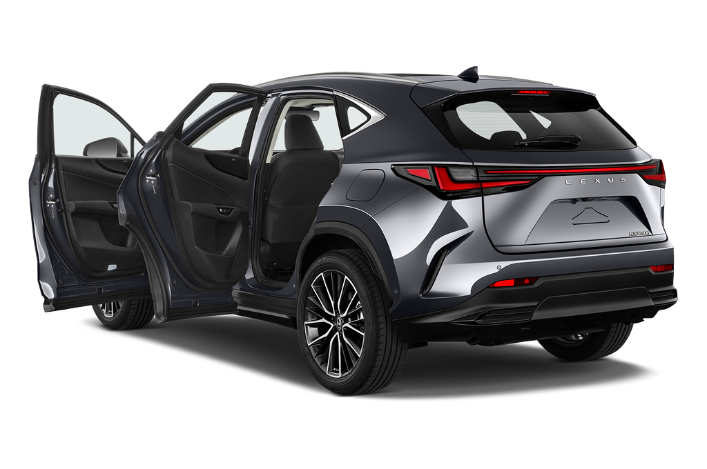 Lexus NX (Baujahr 2022) 350h Luxury Line 5 Türen Tür geöffnet