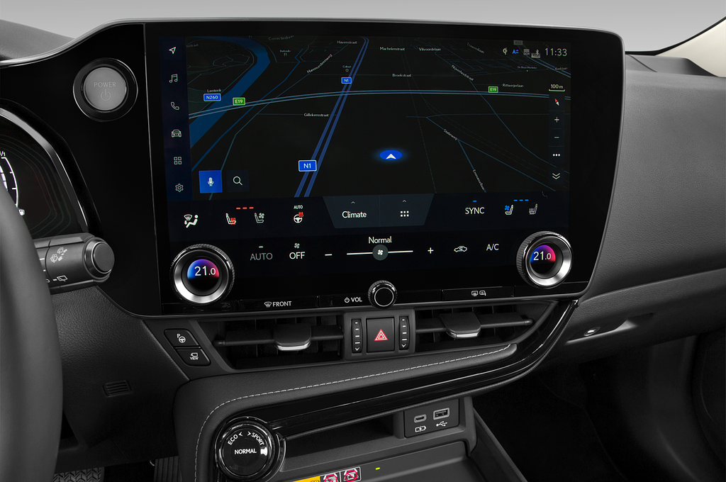 Lexus NX (Baujahr 2022) 350h Luxury Line 5 Türen Temperatur und Klimaanlage