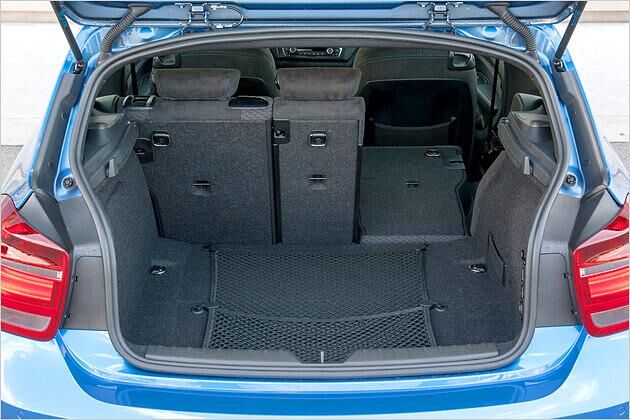 Die Rückbank ist im Verhältnis 40 zu 20 zu 40 teilbar