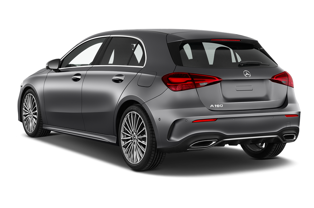 Mercedes A Class (Baujahr 2023) AMG Line 5 Türen seitlich hinten
