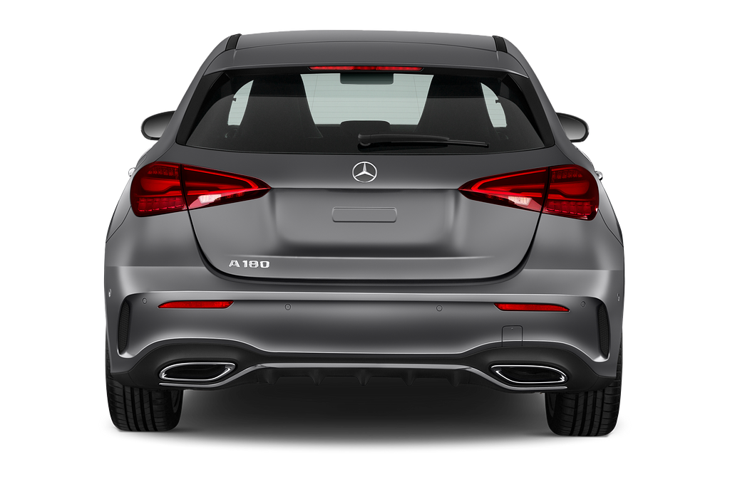 Mercedes A Class (Baujahr 2023) AMG Line 5 Türen Heckansicht