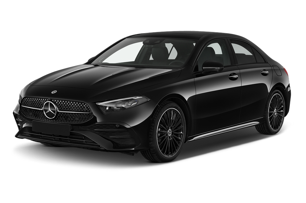 Mercedes A Class Berline (Baujahr 2023) AMG Line 4 Türen seitlich vorne