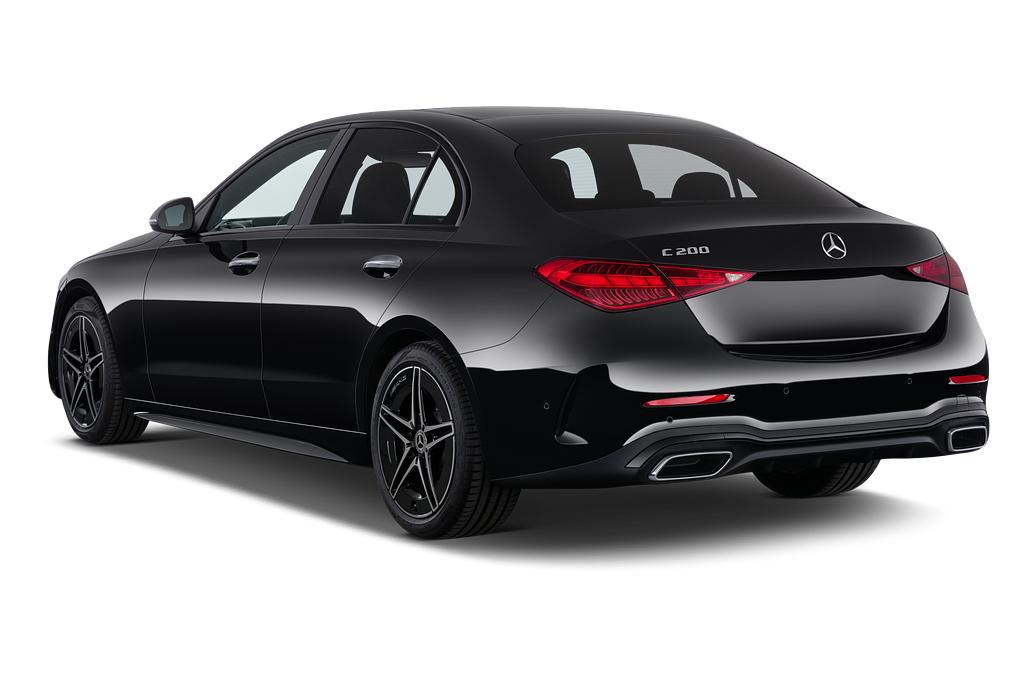 Mercedes C Class (Baujahr 2022) AMG Line 4 Türen seitlich hinten