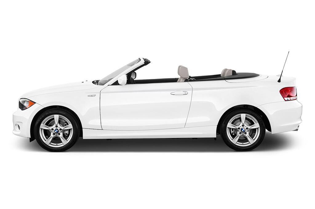 BMW 1 Series (Baujahr 2011) - 2 Türen Seitenansicht