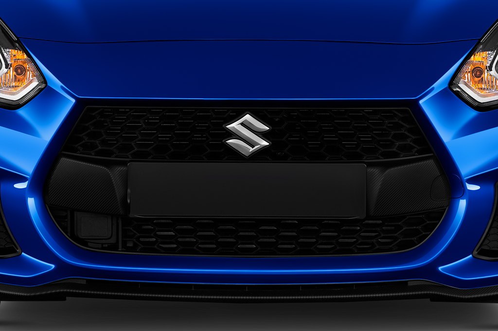 Suzuki Swift Sport (Baujahr 2020) Hybrid 5 Türen Kühlergrill und Scheinwerfer