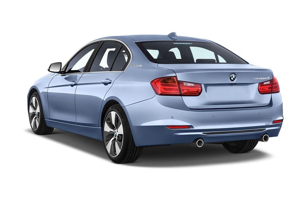 BMW 3 Series (Baujahr 2015) Sport Line 4 Türen seitlich hinten