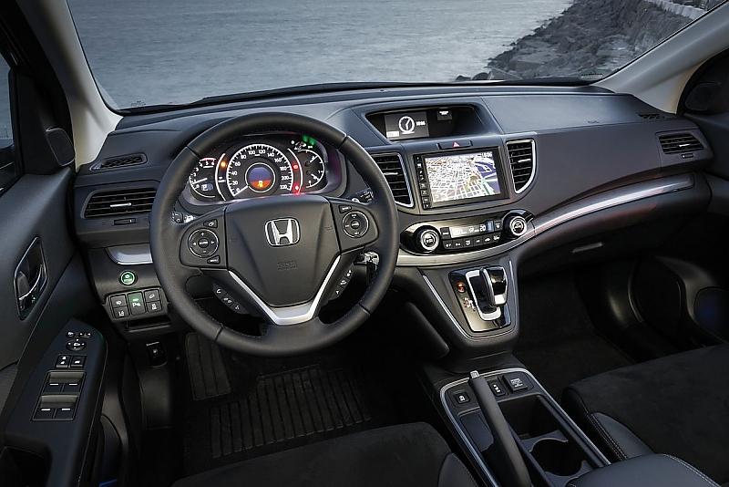 Das Cockpit des neuen Honda CR-V.