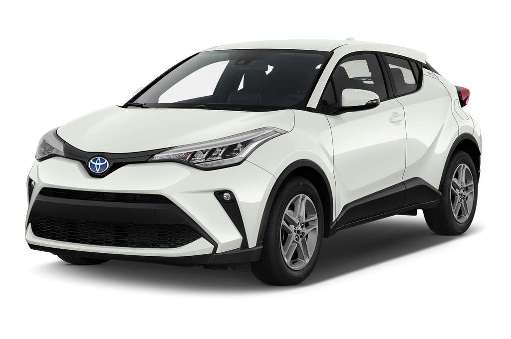 Toyota C-HR (Baujahr 2021) Flow Hybrid 5 Türen seitlich vorne