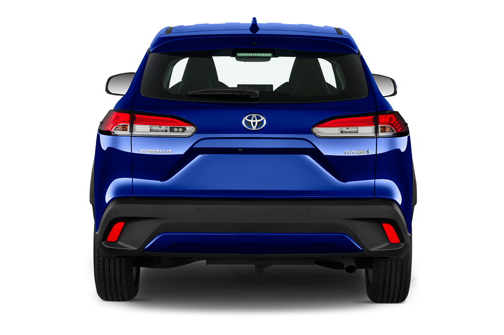 Toyota Corolla Cross (Baujahr 2023) Lounge 5 Türen Heckansicht