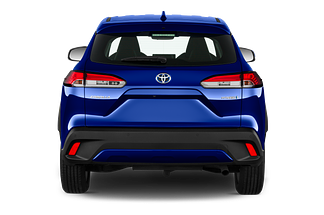 Toyota Corolla Cross (Baujahr 2023) Lounge 5 Türen Heckansicht