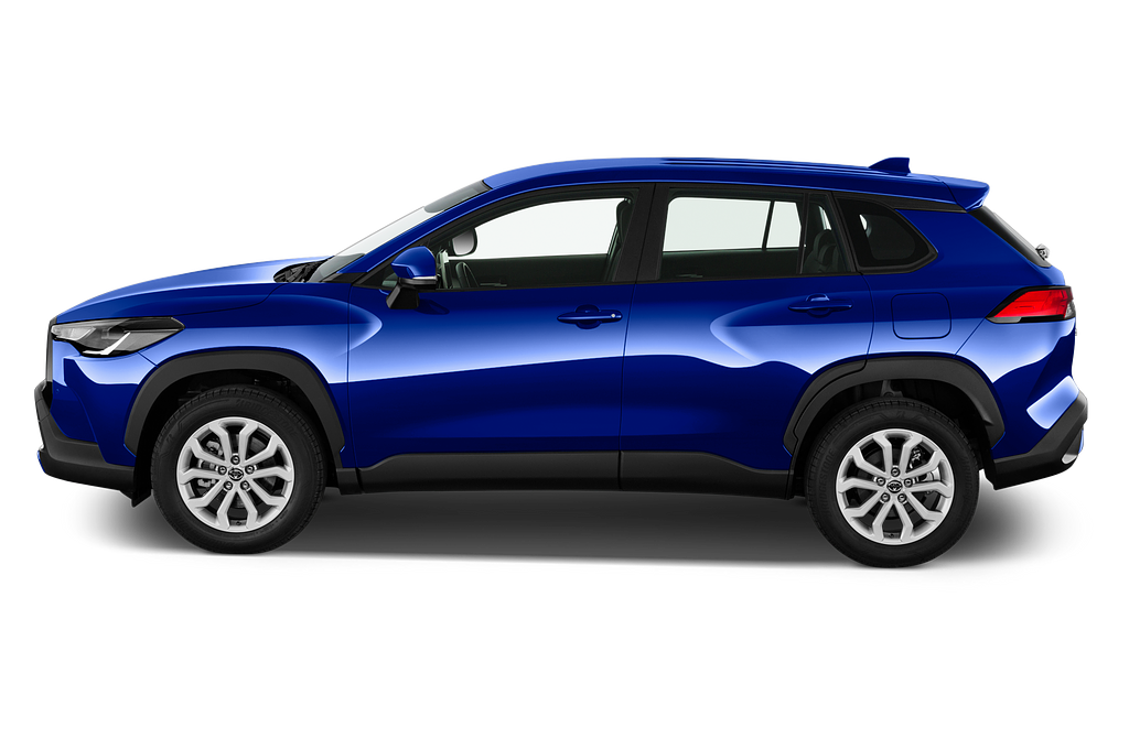 Toyota Corolla Cross (Baujahr 2023) Lounge 5 Türen Seitenansicht