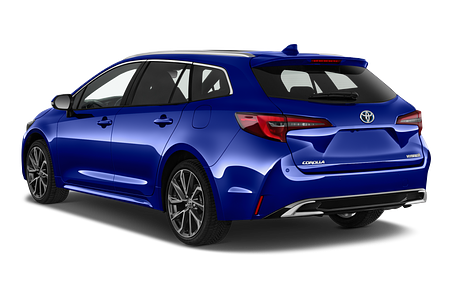 Toyota Corolla Hybrid Touring Sports (Baujahr 2023) Lounge 5 Türen seitlich hinten