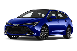 Toyota Corolla Hybrid Touring Sports (Baujahr 2023) Lounge 5 Türen seitlich vorne mit Felge