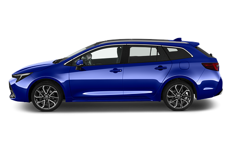 Toyota Corolla Hybrid Touring Sports (Baujahr 2023) Lounge 5 Türen Seitenansicht