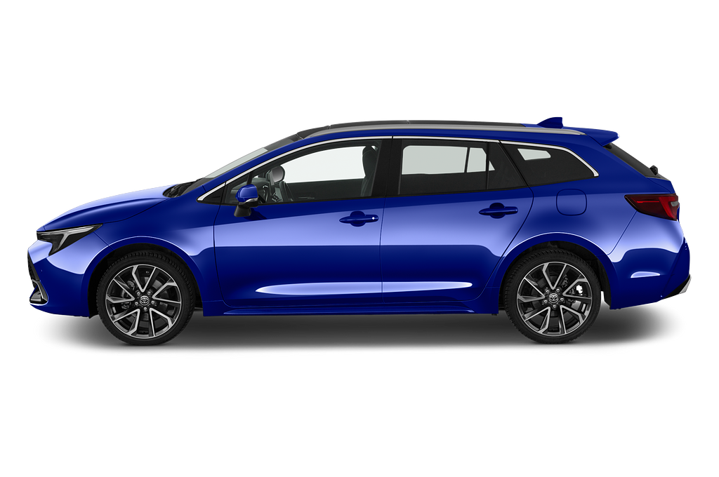 Toyota Corolla Hybrid Touring Sports (Baujahr 2023) Lounge 5 Türen Seitenansicht