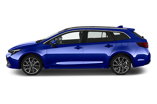 Toyota Corolla Hybrid Touring Sports (Baujahr 2023) Lounge 5 Türen Seitenansicht
