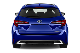Toyota Corolla Hybrid Touring Sports (Baujahr 2023) Lounge 5 Türen Heckansicht