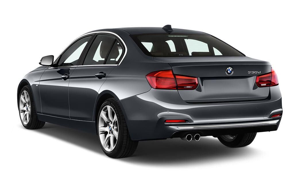 BMW 3 Series (Baujahr 2016) Luxury Line 4 Türen seitlich hinten
