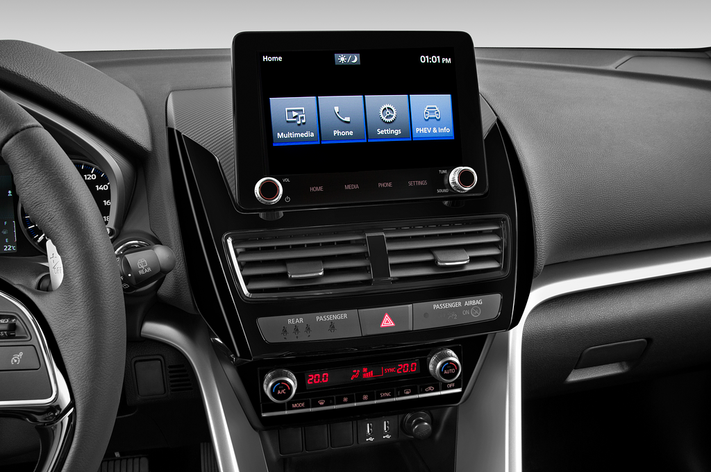 Mitsubishi Eclipse Cross PHEV (Baujahr 2021) Basis 5 Türen Mittelkonsole