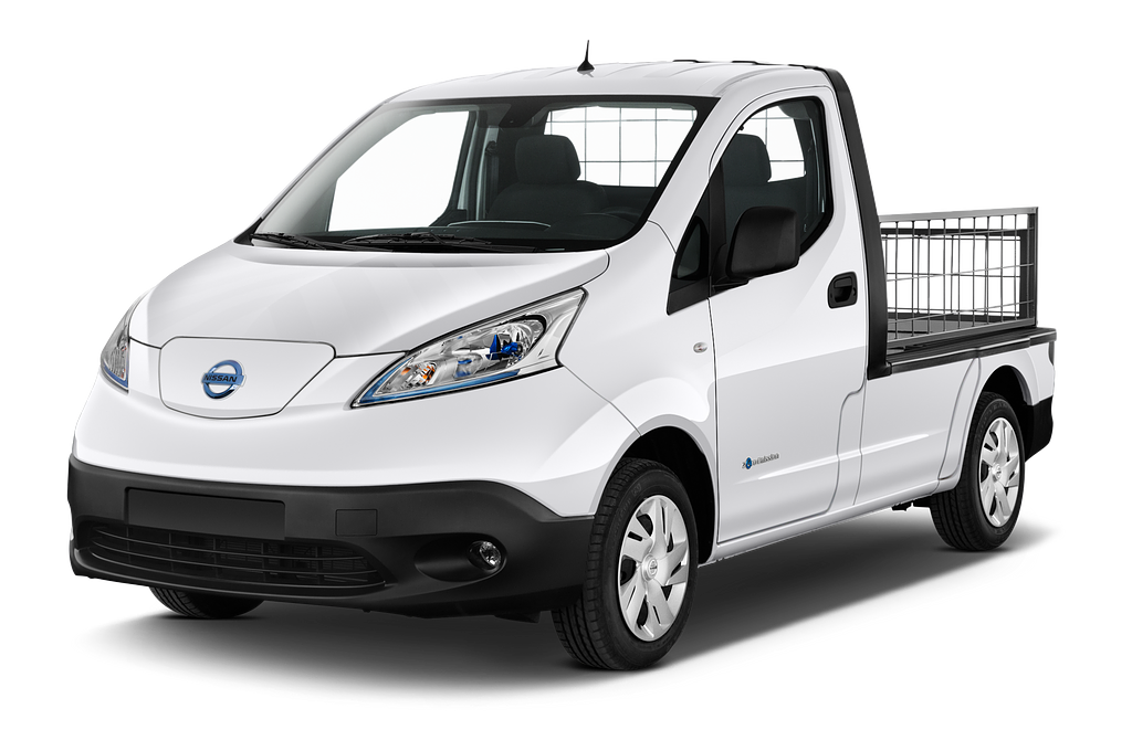 Nissan e-NV200 (Baujahr 2021) Regular Cab 4 Türen seitlich vorne