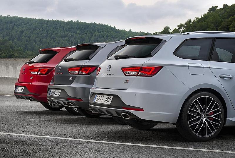 Der Seat Leon ST Cupra kommt in diversen Kriegsbemalungen