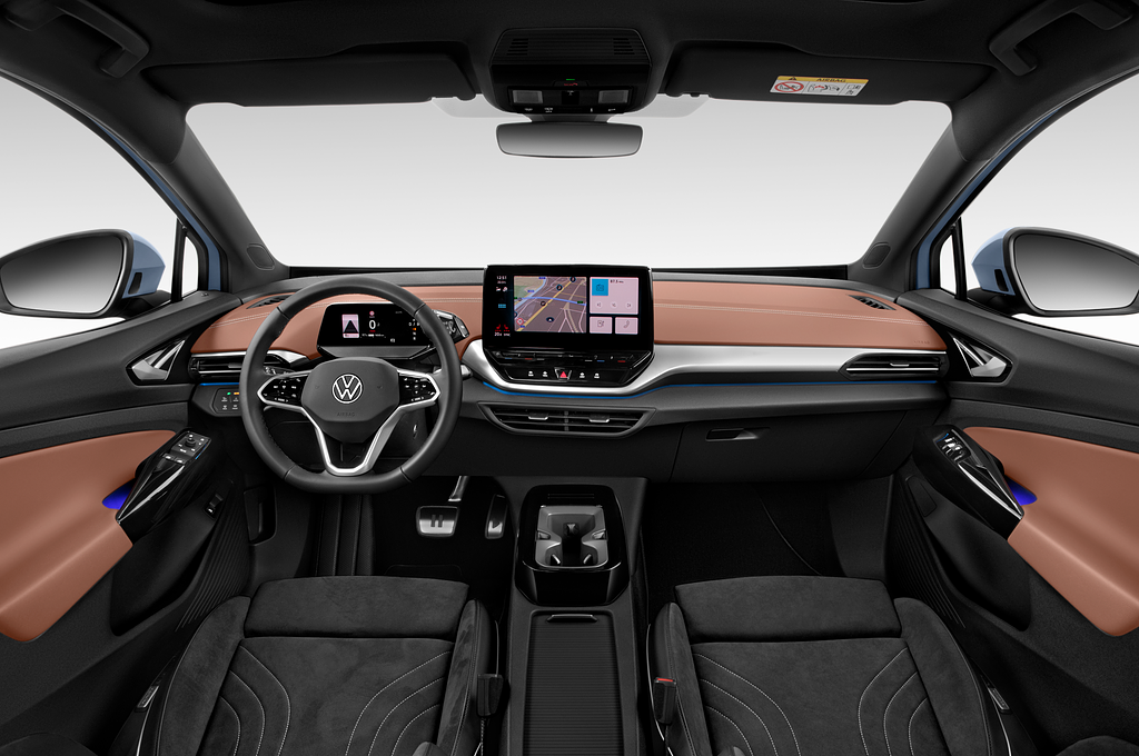 Volkswagen ID.5 (Baujahr 2022) Pro 5 Türen Cockpit und Innenraum