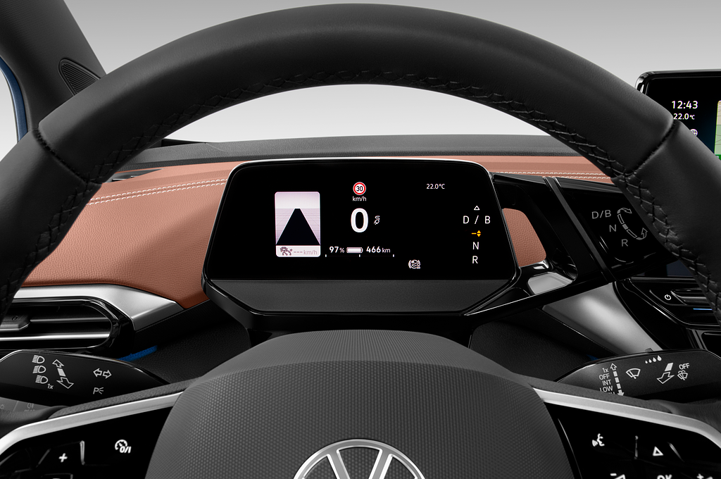 Volkswagen ID.5 (Baujahr 2022) Pro 5 Türen Tacho und Fahrerinstrumente
