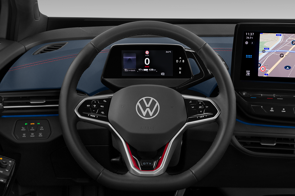 Volkswagen ID.5 (Baujahr 2022) GTX 5 Türen Lenkrad
