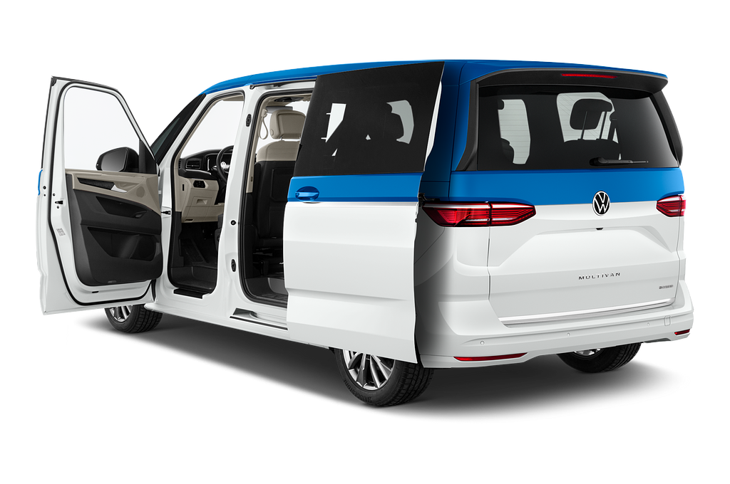 Volkswagen Multivan (Baujahr 2022) Energetic PHEV 5 Türen Tür geöffnet