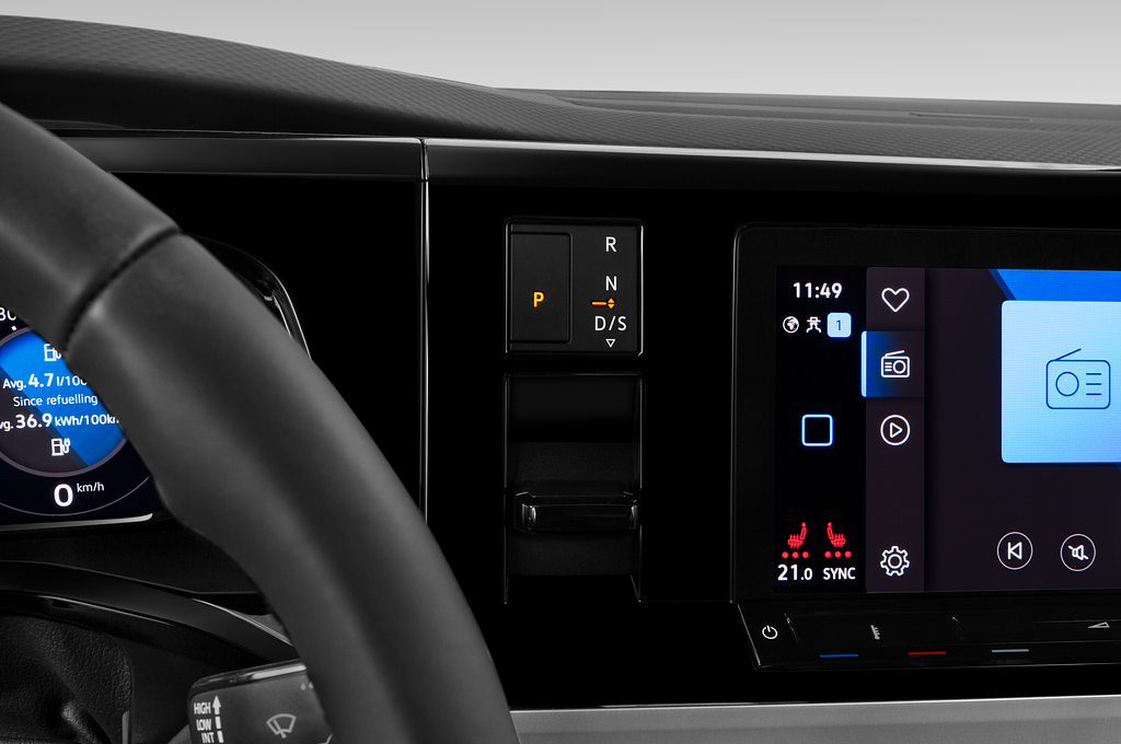 Volkswagen Multivan (Baujahr 2022) Energetic PHEV 5 Türen Schalthebel