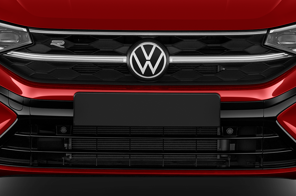 Volkswagen Taigo (Baujahr 2022) R-Line 5 Türen Kühlergrill und Scheinwerfer