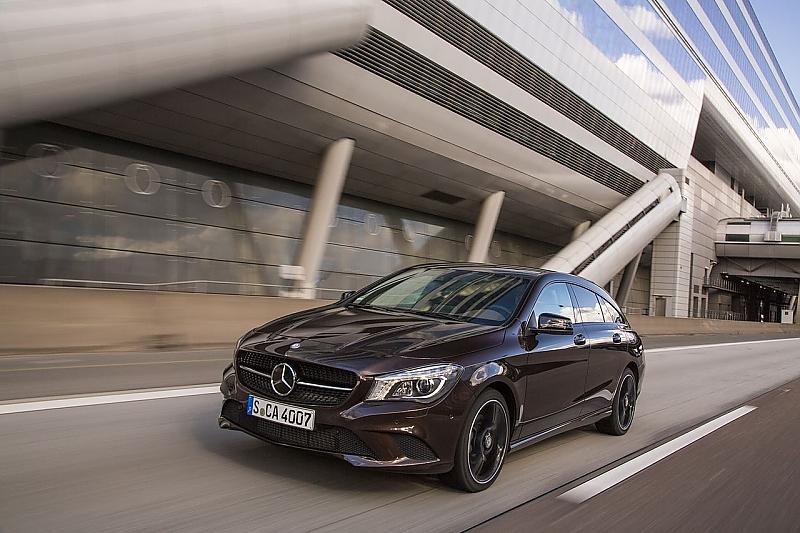 Der Mercedes CLA 220 CDI Shooting Brake ist bis zu 228 km/h schnell