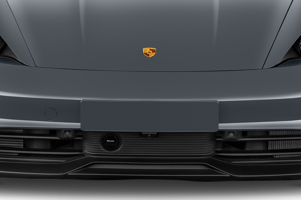 Porsche Taycan (Baujahr 2022) 4S Sport Turismo 5 Türen Kühlergrill und Scheinwerfer