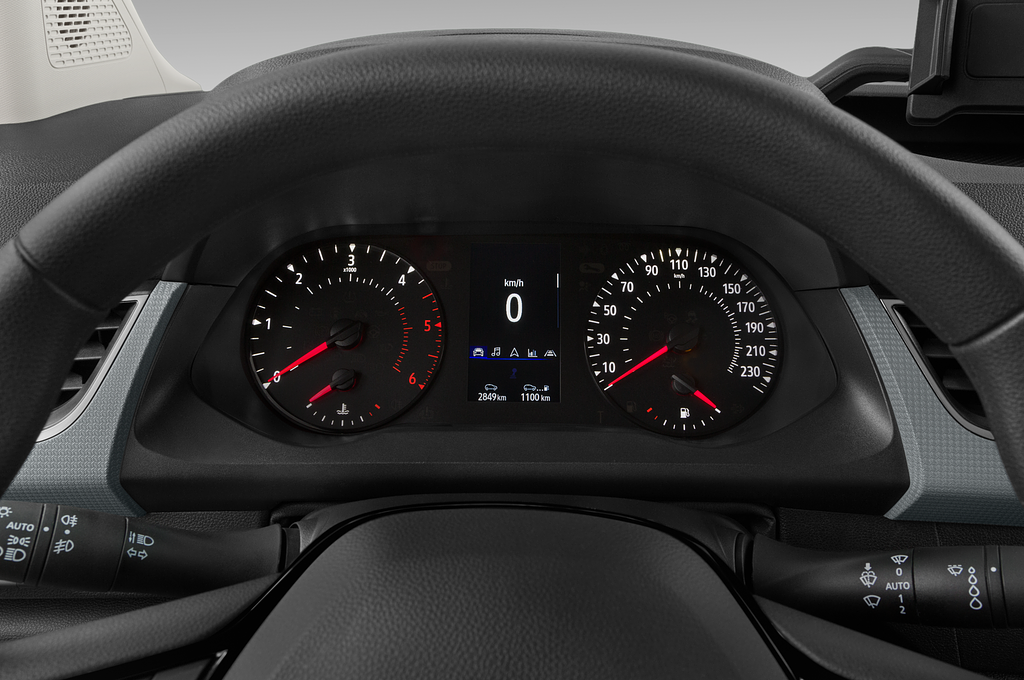 Renault Kangoo (Baujahr 2021) Edition One Regular Cab 4 Türen Tacho und Fahrerinstrumente