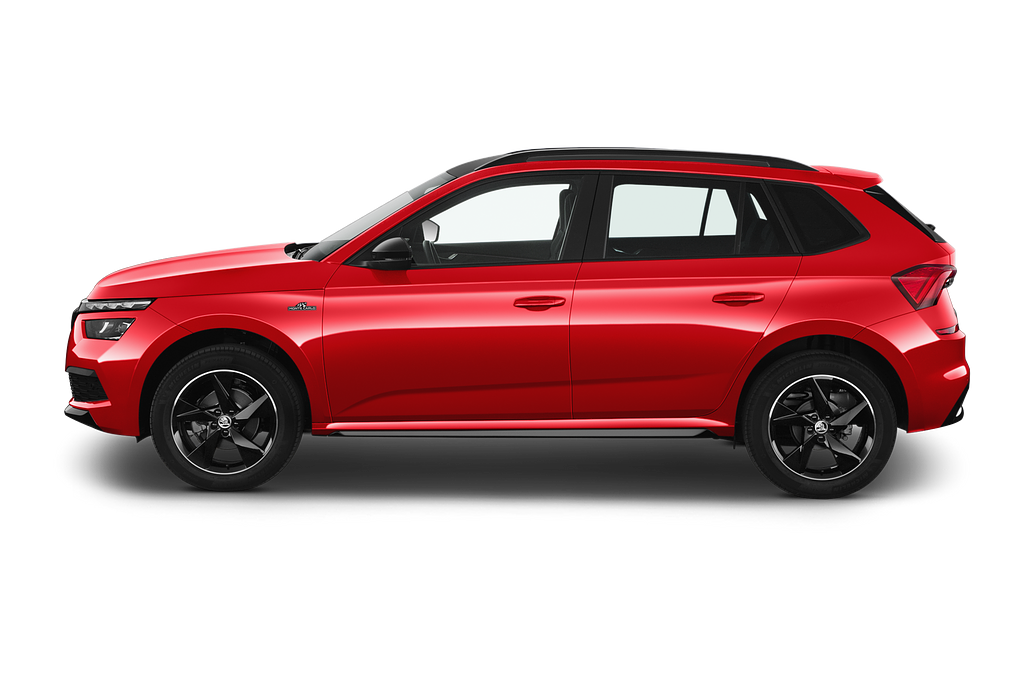 Skoda Kamiq (Baujahr 2020) Monte Carlo 5 Türen Seitenansicht